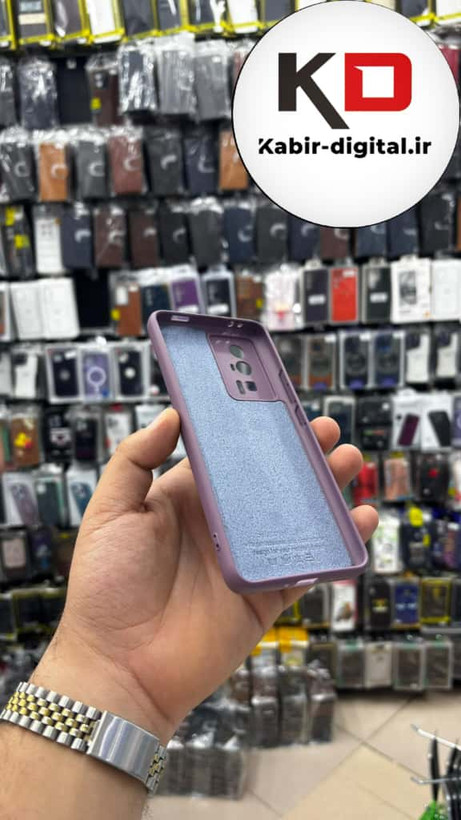 قاب گوشی POCO F5 Pro شیائومی سیلیکونی های کپی زیر بسته بنفش