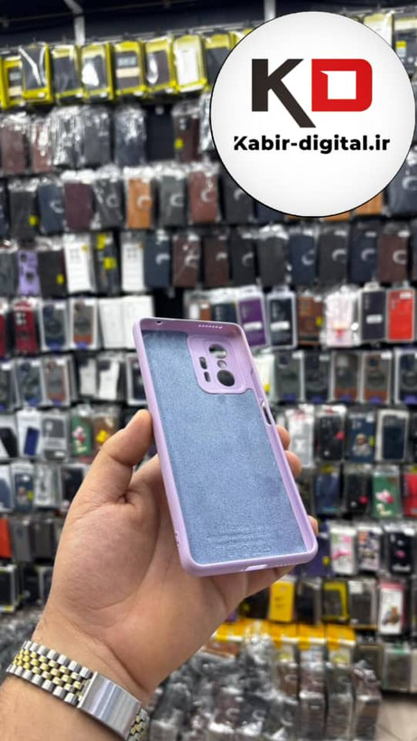 قاب گوشی Mi Note 11T - Mi Note 11T Pro شیائومی سیلیکونی های کپی زیر بسته یاسی