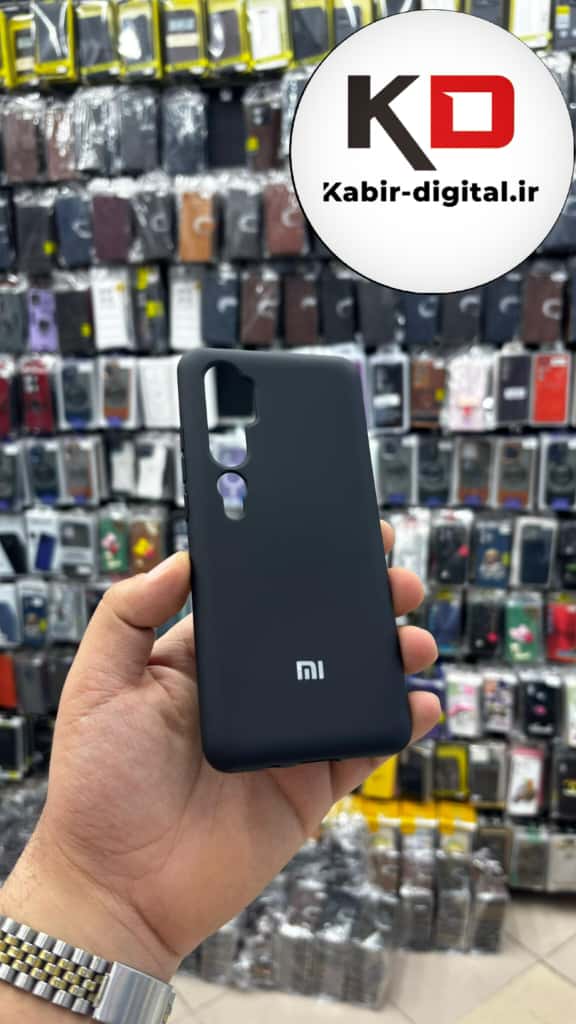 قاب گوشی Mi Note 10 - Mi Note 10 Pro شیائومی سیلیکونی های کپی زیر بسته مشکی