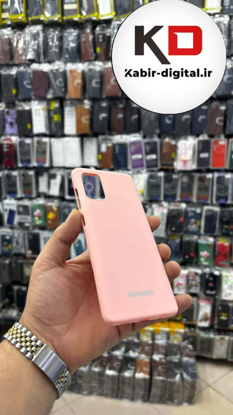 قاب گوشی Galaxy A71 سامسونگ سیلیکونی های کپی زیربسته گلبهی