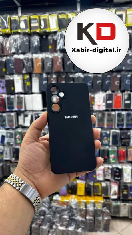 قاب گوشی Galaxy S23 FE سامسونگ سیلیکونی زیربسته محافظ لنز دار مشکی