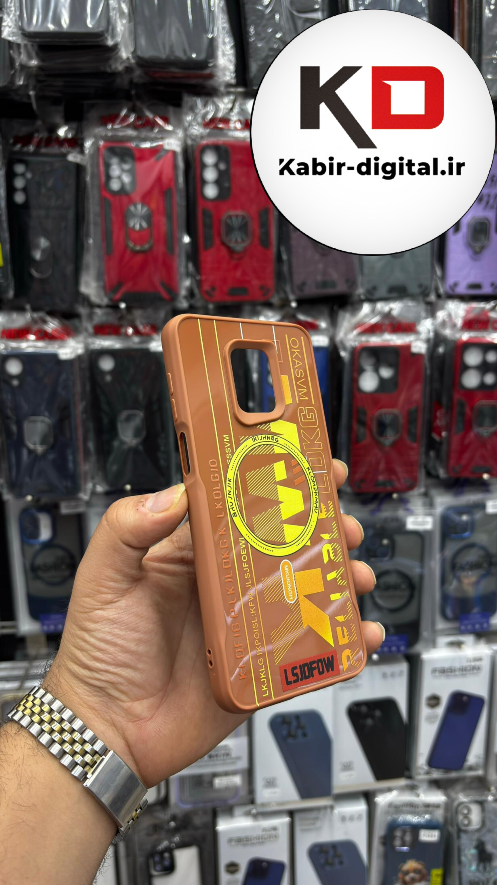 قاب گوشی Redmi Note 9S - Redmi Note 9 Pro شیائومی اورجینال Qseries اسپرت MWK دور سیلیکونی قهوه ایی