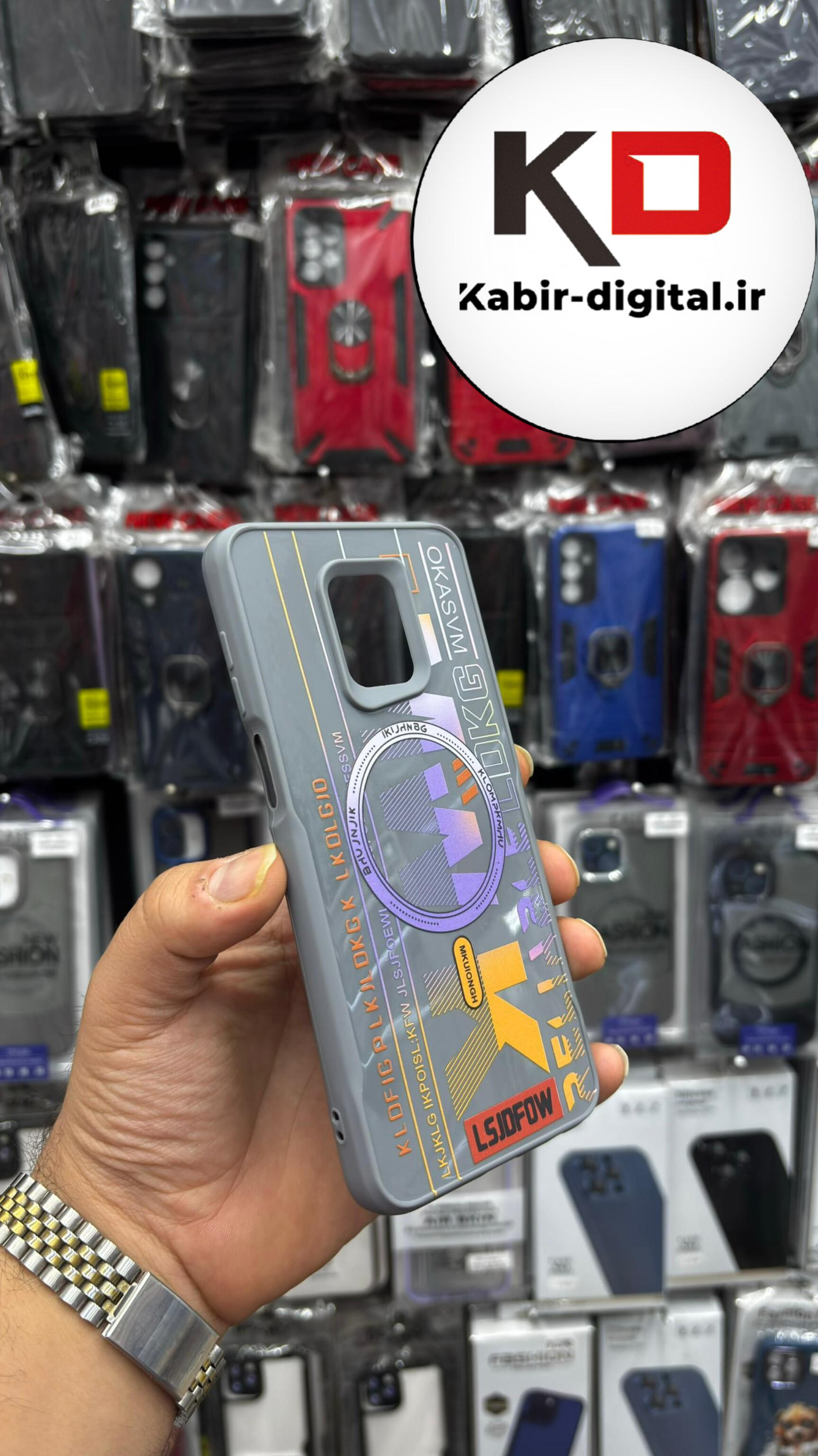 قاب گوشی Redmi Note 9S - Redmi Note 9 Pro شیائومی اورجینال Qseries اسپرت MWK دور سیلیکونی خاکستری