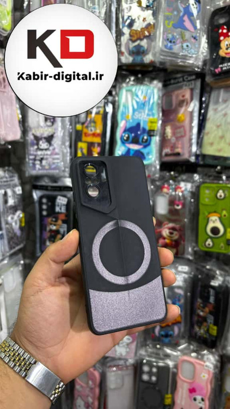 قاب گوشی Redmo Note 10 / Note 10s /POCO M5s شیائومی سری Porsche Design پورش دیزاین Hard LUXURY طرح مگسیف دار محافظ لنز دار مشکی