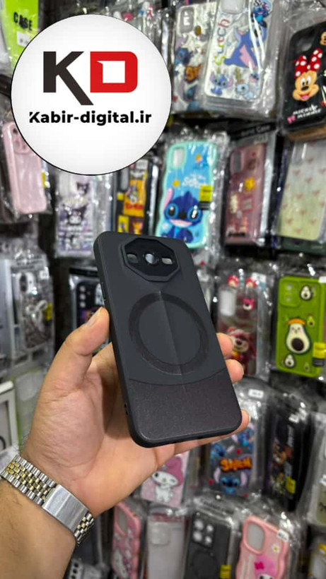 قاب گوشی Galaxy J700 /J7 2015 سامسونگ سری Porsche Design پورش دیزاین Hard LUXURY طرح مگسیف دار محافظ لنز دار مشکی