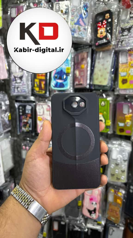 قاب گوشی Galaxy J7 Prime سامسونگ سری Porsche Design پورش دیزاین Hard LUXURY طرح مگسیف دار محافظ لنز دار مشکی