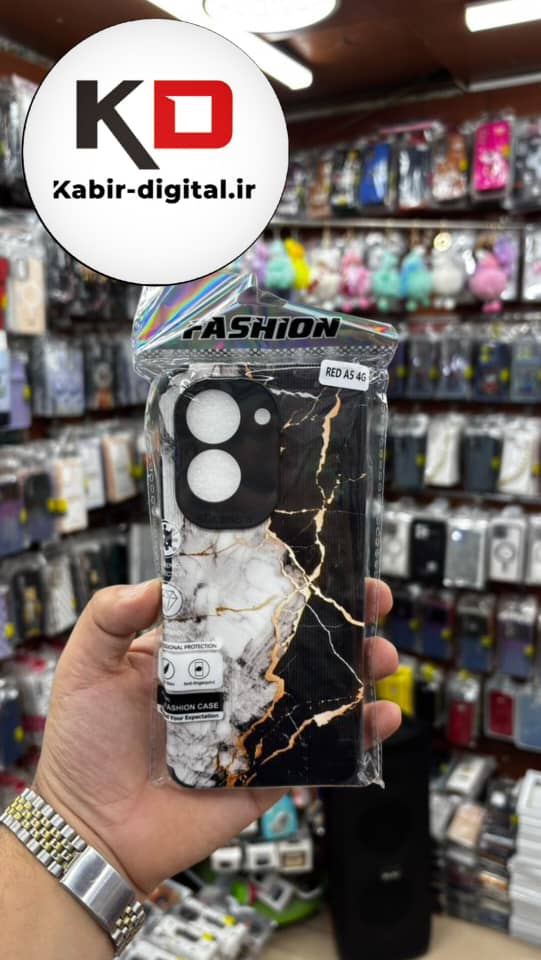 قاب گوشی  Poco C71 / Redmi A5 شیائومی طرح کبریتی چرمی اورجینال Unique Case محافظ لنزدار کپسولی طرحدار