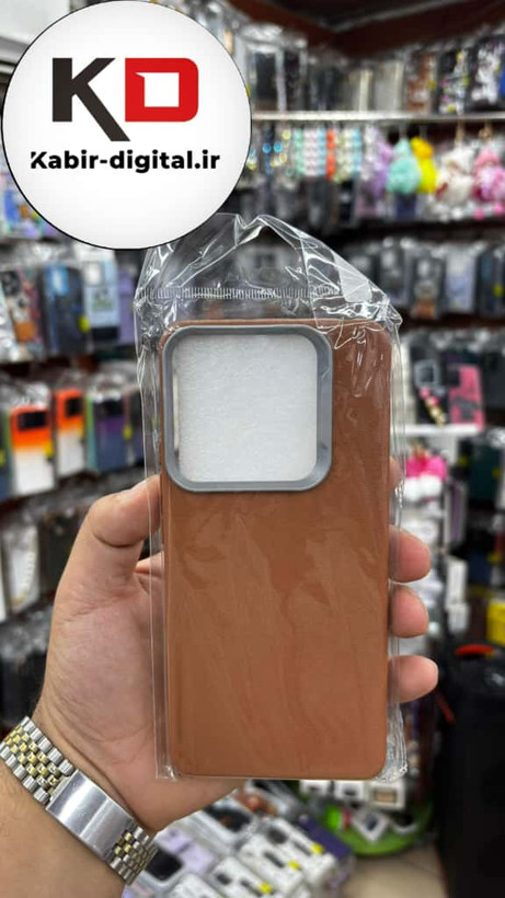 قاب گوشی Redmi Note 14 4g شیائومی لدر دیزاین SOFT Lether Design سیلیکونی طرح چرم