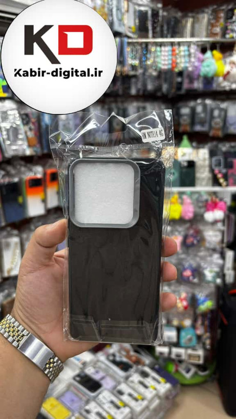 قاب گوشی Redmi Note 14 4g شیائومی لدر دیزاین SOFT Lether Design سیلیکونی طرح چرم