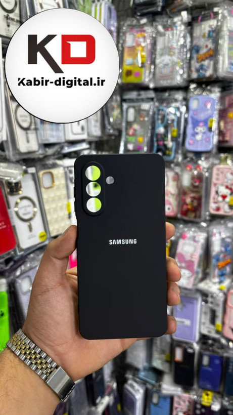 قاب گوشی Galaxy A17 سامسونگ سیلیکونی های کپی زیربسته مشکی