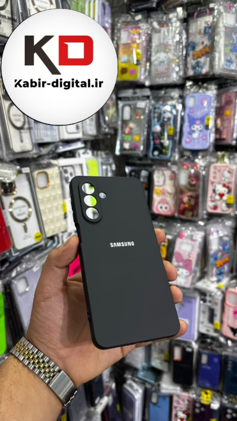 قاب گوشی Galaxy A17 سامسونگ سیلیکونی های کپی زیربسته مشکی