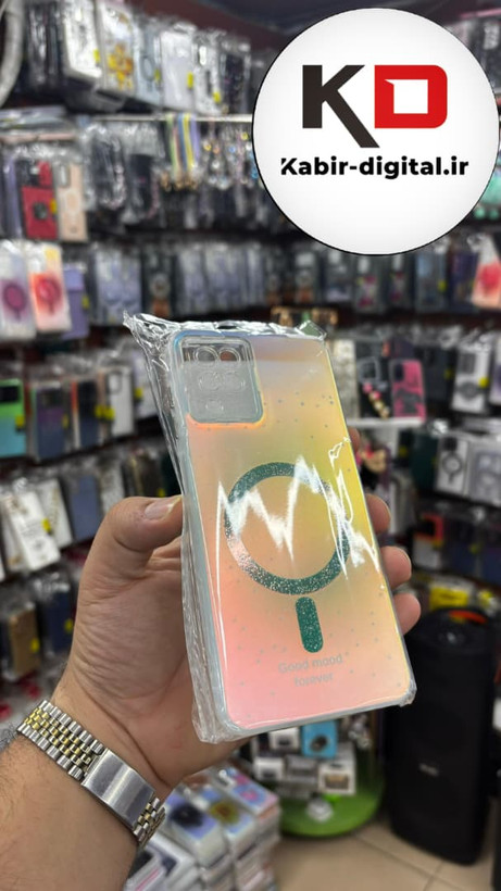 قاب گوشی Galaxy A12 / M12 سامسونگ طرح So CooL اورجینال RT طرح مگ سیف اسپرت سبز آبی