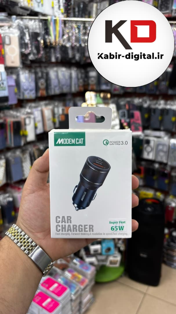 شارژر فندکی فلزی مودم کت مدل MCC-007