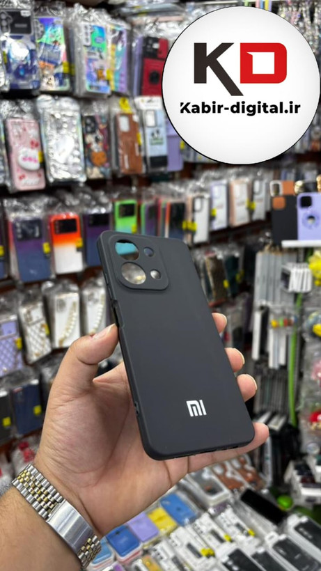قاب گوشی Xiaomi Redmi 15C - POCO C85 شیائومی سیلیکونی های کپی زیربسته محافظ لنز دار مشکی