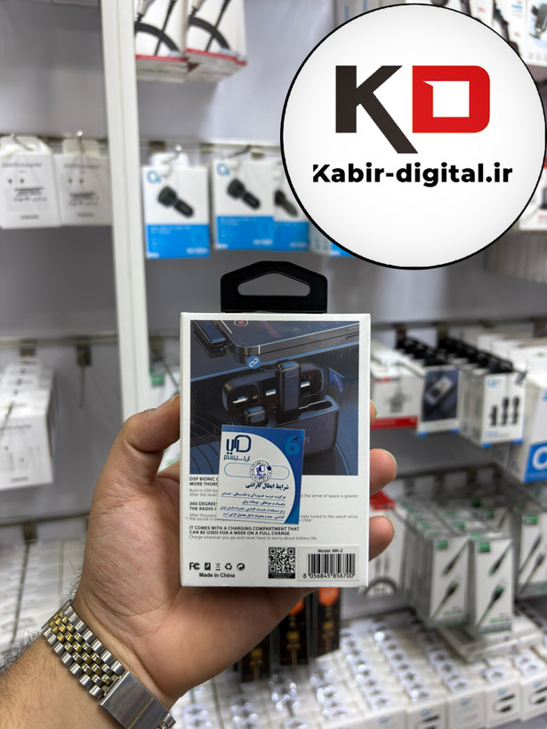 میکروفون یقه ای بی سیم اکسیژن مدل MK-2 دو کاربره