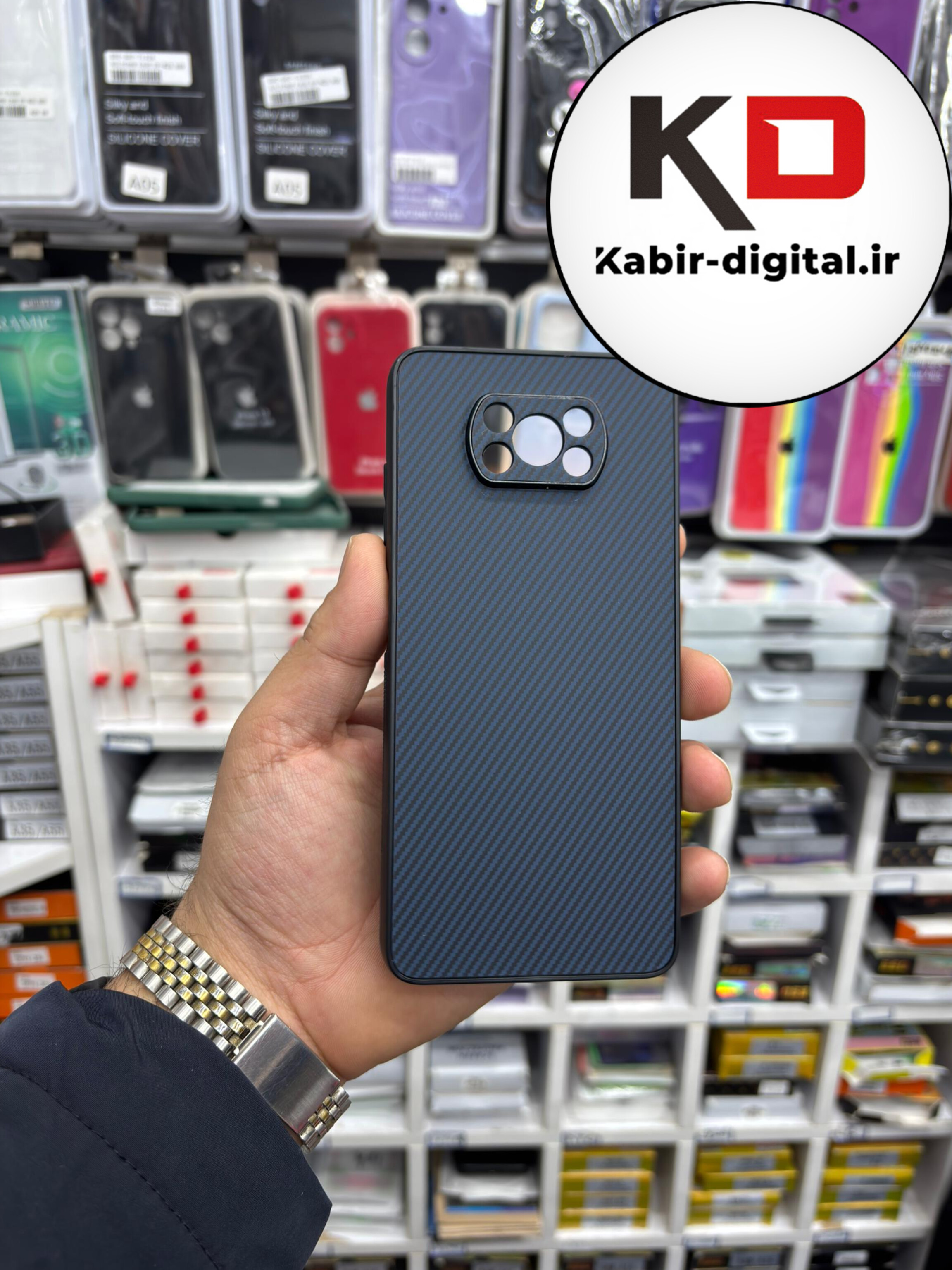 قاب گوشی POCO X3  / POCO X3 Pro   شیائومی Hatching Case سیلیکونی طرح هاشور ایربگ دار محافظ لنز دار سرمه ای
