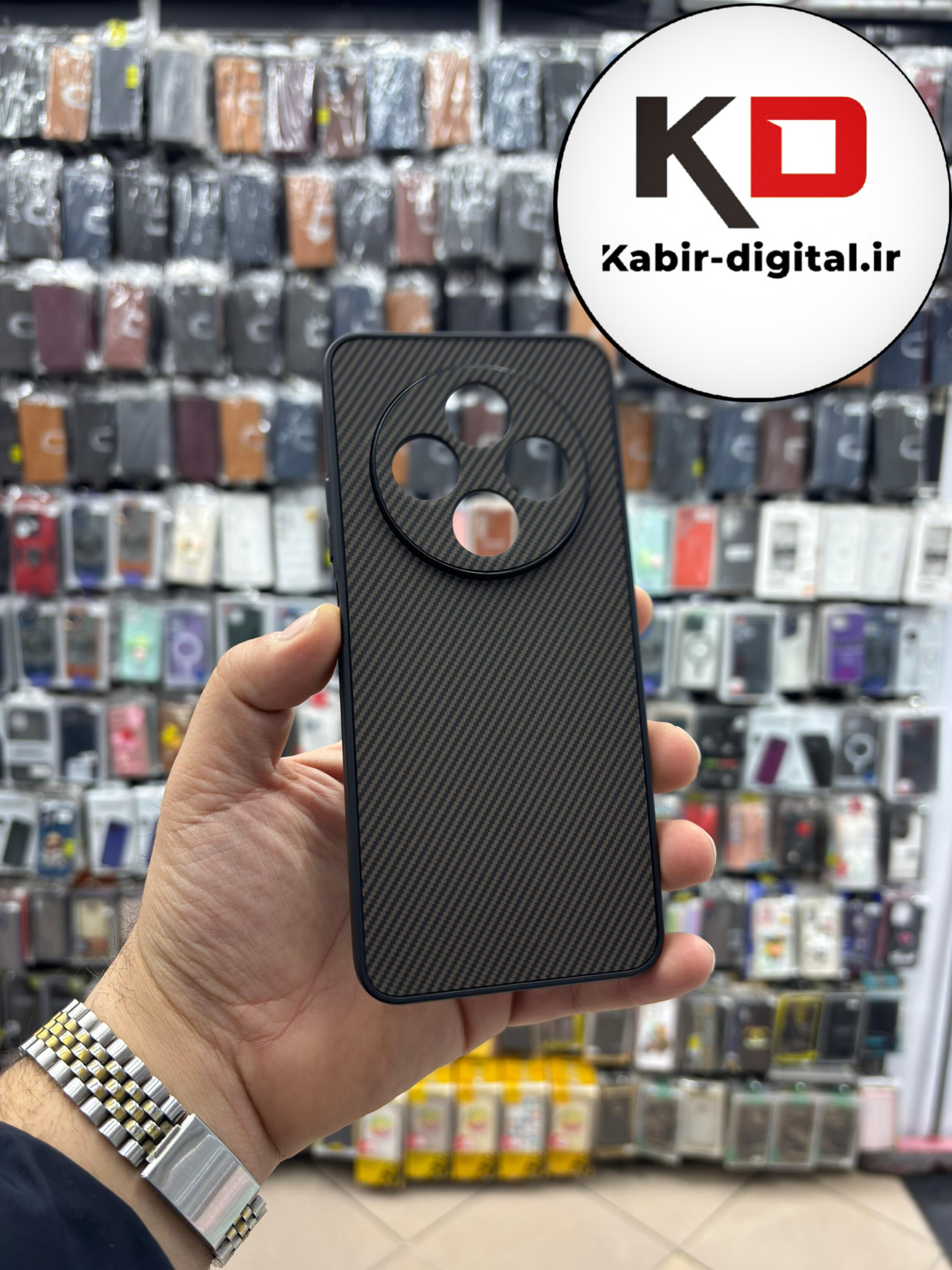 قاب گوشی Redmi 14c / Redmi A4 / POCO C75 شیائومی Hatching Case سیلیکونی طرح هاشور ایربگ دار محافظ لنز دار