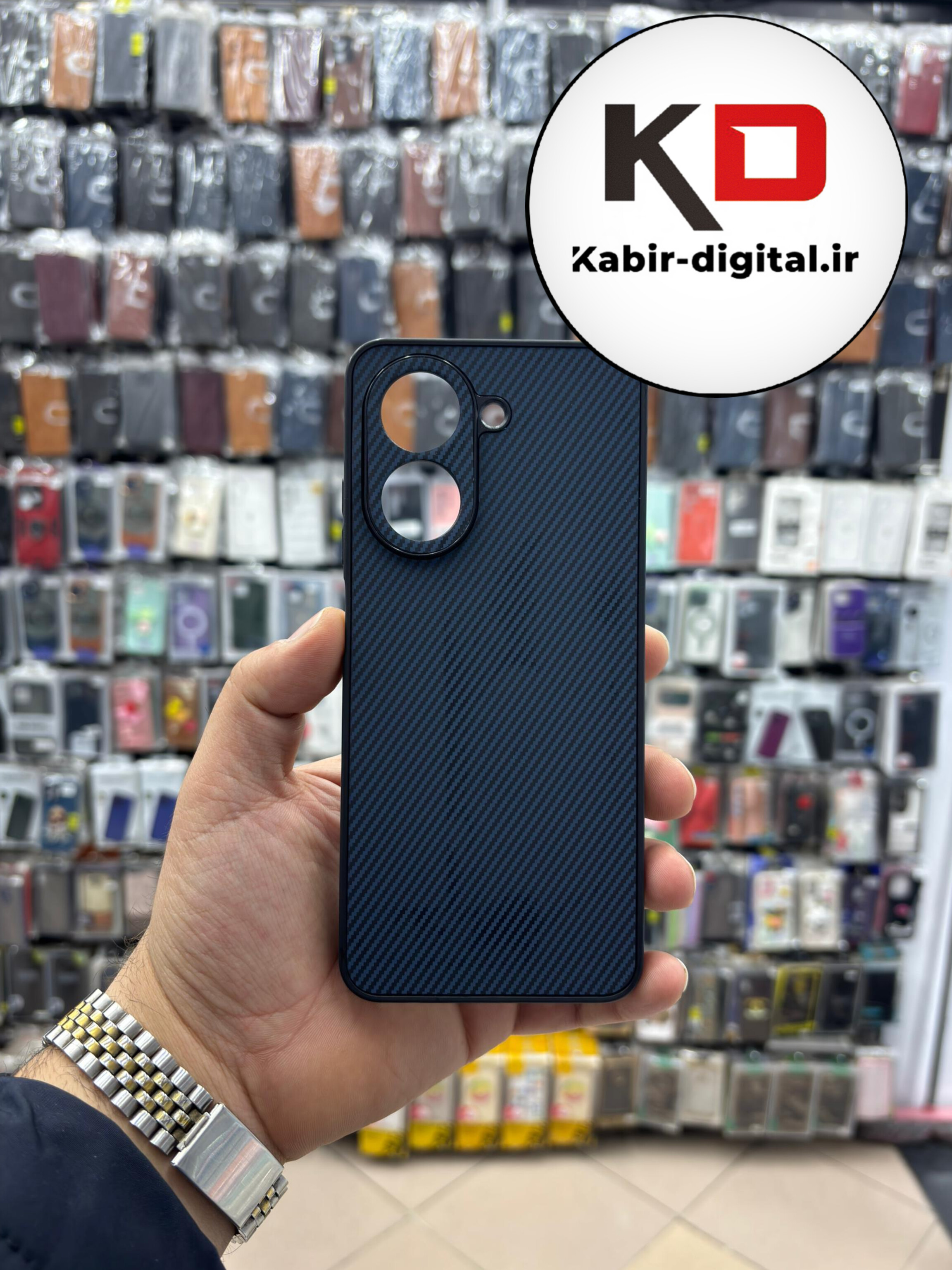 قاب گوشی Redmi A5 / POCO C71  شیائومی Hatching Case سیلیکونی طرح هاشور ایربگ دار محافظ لنز دار