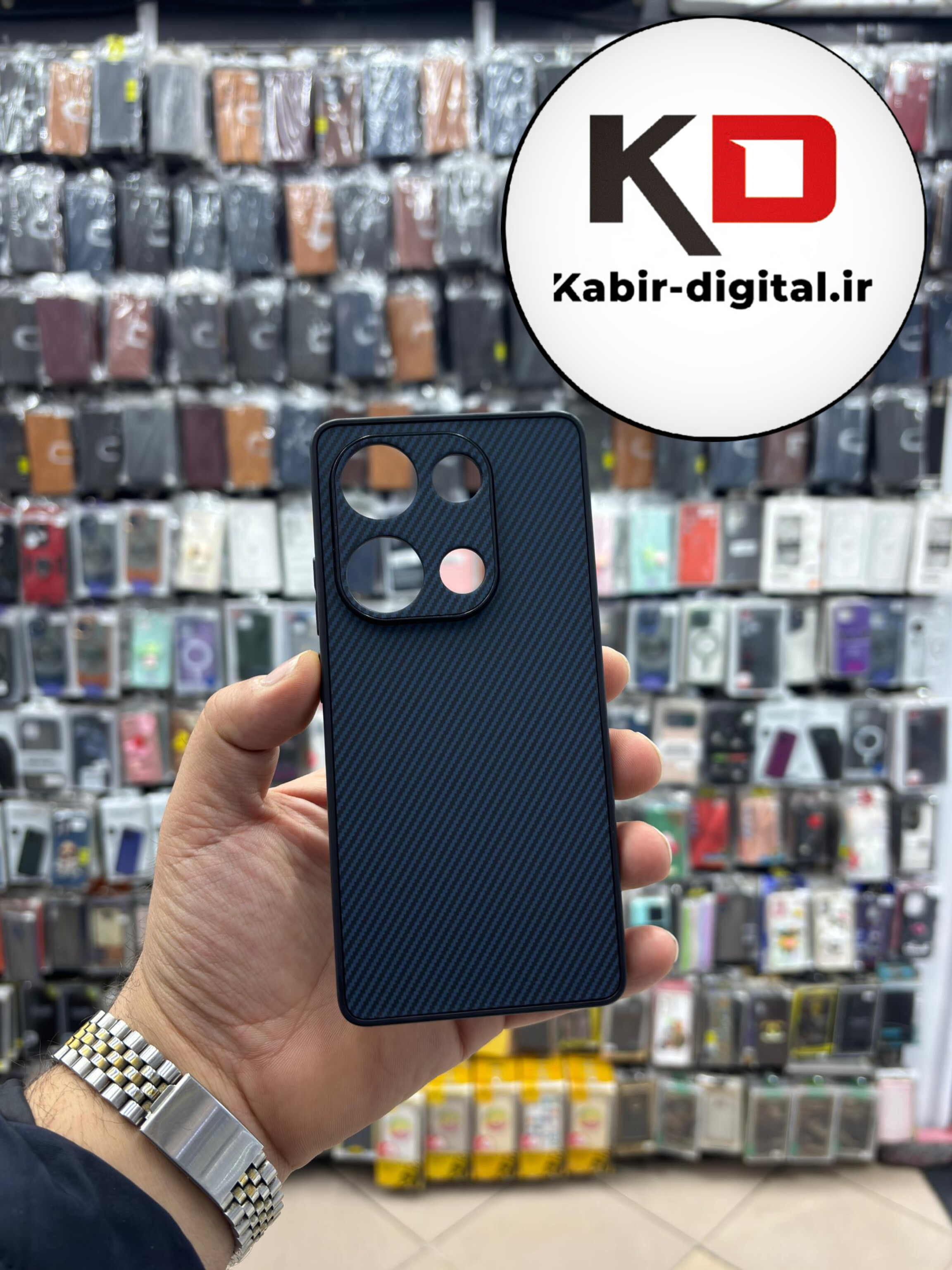 قاب گوشی Redmi Note 13 Pro 4g  / POCO M6 pro شیائومی Hatching Case سیلیکونی طرح هاشور ایربگ دار محافظ لنز دار