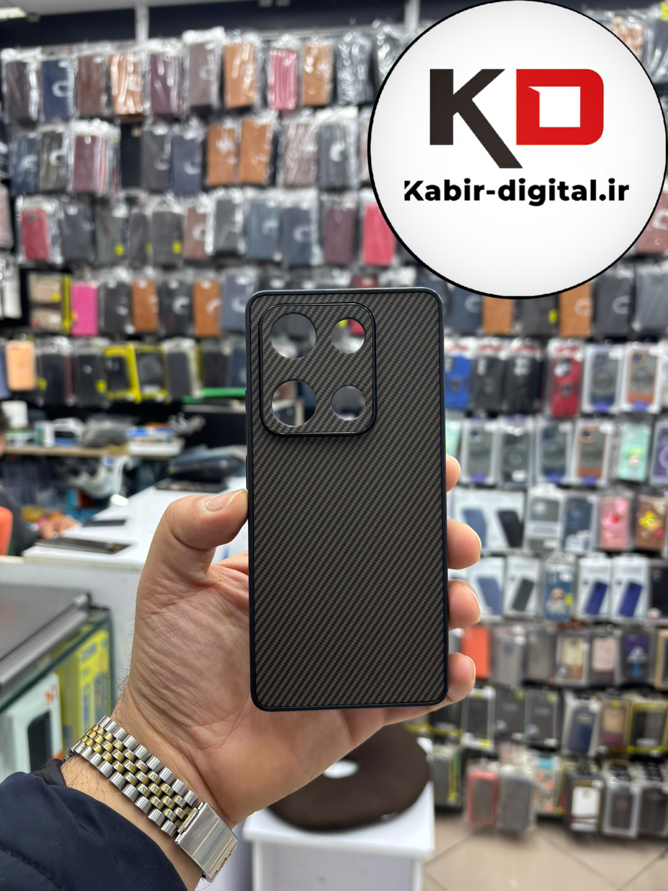 قاب گوشی Redmi Note 14s  شیائومی Hatching Case سیلیکونی طرح هاشور ایربگ دار محافظ لنز دار