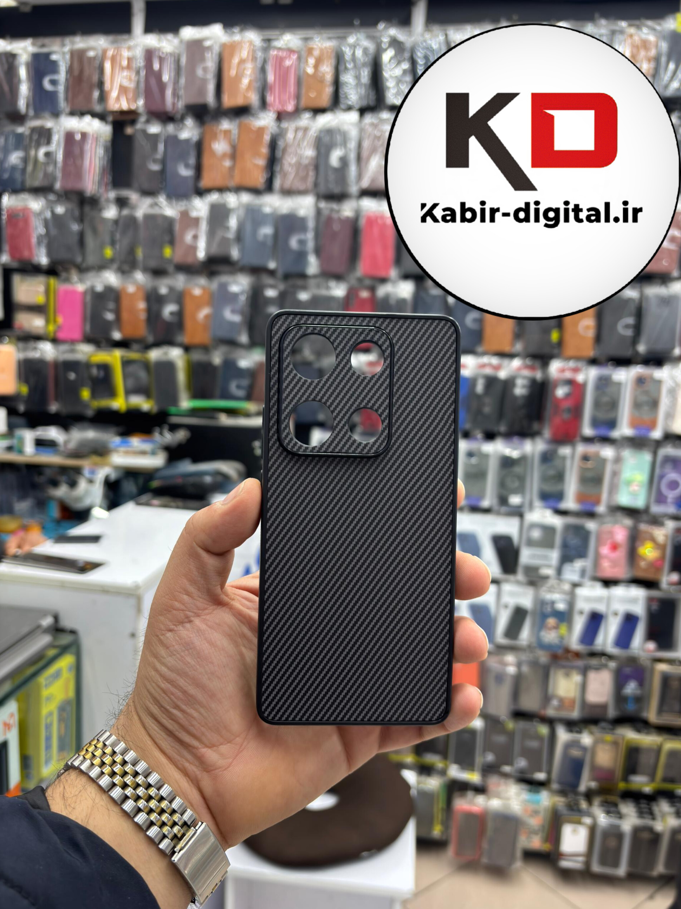 قاب گوشی Redmi Note 14s  شیائومی Hatching Case سیلیکونی طرح هاشور ایربگ دار محافظ لنز دار