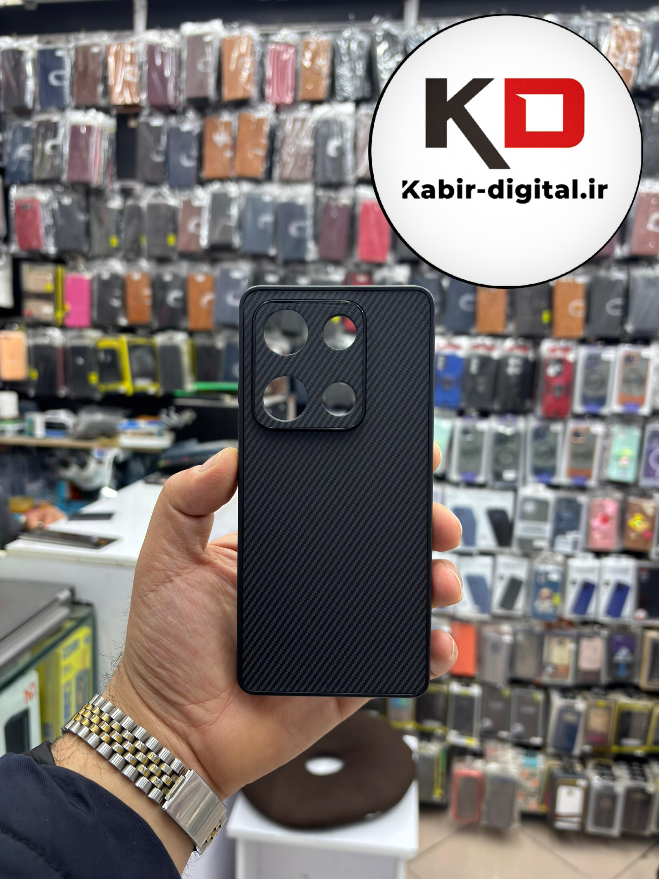 قاب گوشی Redmi Note 14s  شیائومی Hatching Case سیلیکونی طرح هاشور ایربگ دار محافظ لنز دار