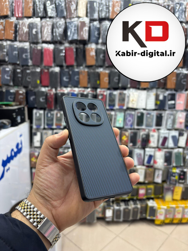 قاب گوشی Redmi Note 14 pro 4g /Note 14 pro 5g /Note 14 pro plus /Poco x7 شیائومی Hatching Case سیلیکونی طرح هاشور ایربگ دار محافظ لنز دار
