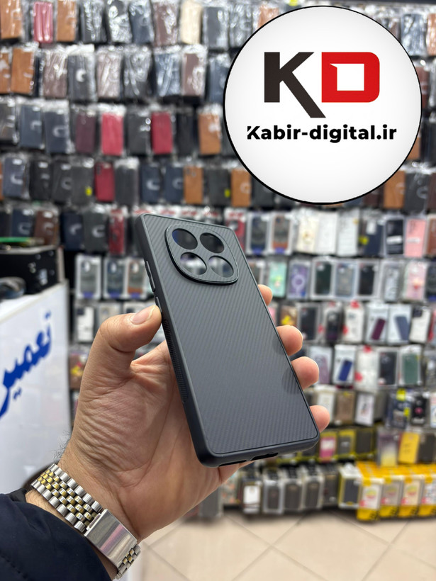 قاب گوشی Redmi Note 14 pro 4g /Note 14 pro 5g /Note 14 pro plus /Poco x7 شیائومی Hatching Case سیلیکونی طرح هاشور ایربگ دار محافظ لنز دار