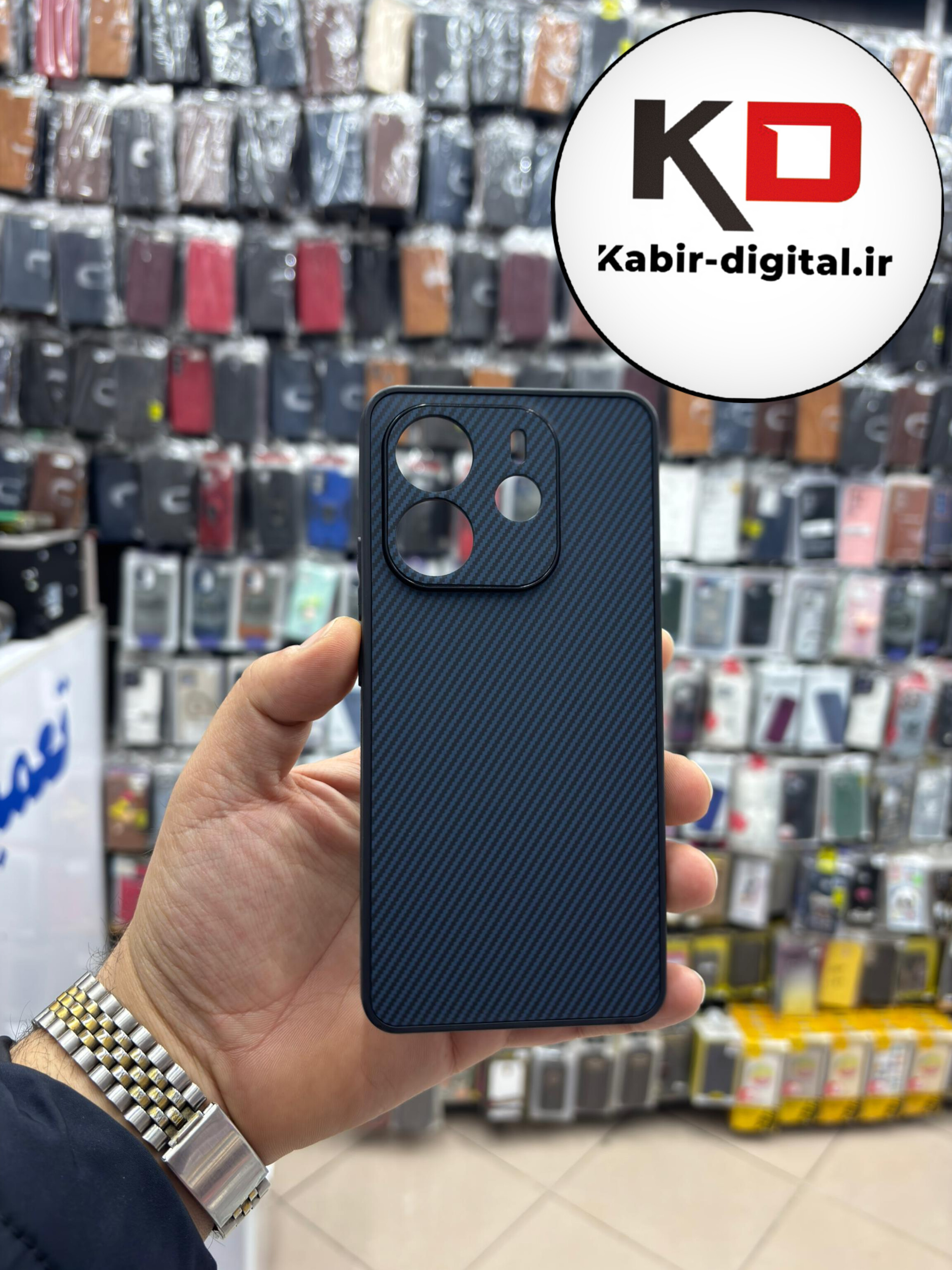 قاب گوشی Redmi Note 14 4g شیائومی Hatching Case سیلیکونی طرح هاشور ایربگ دار محافظ لنز دار