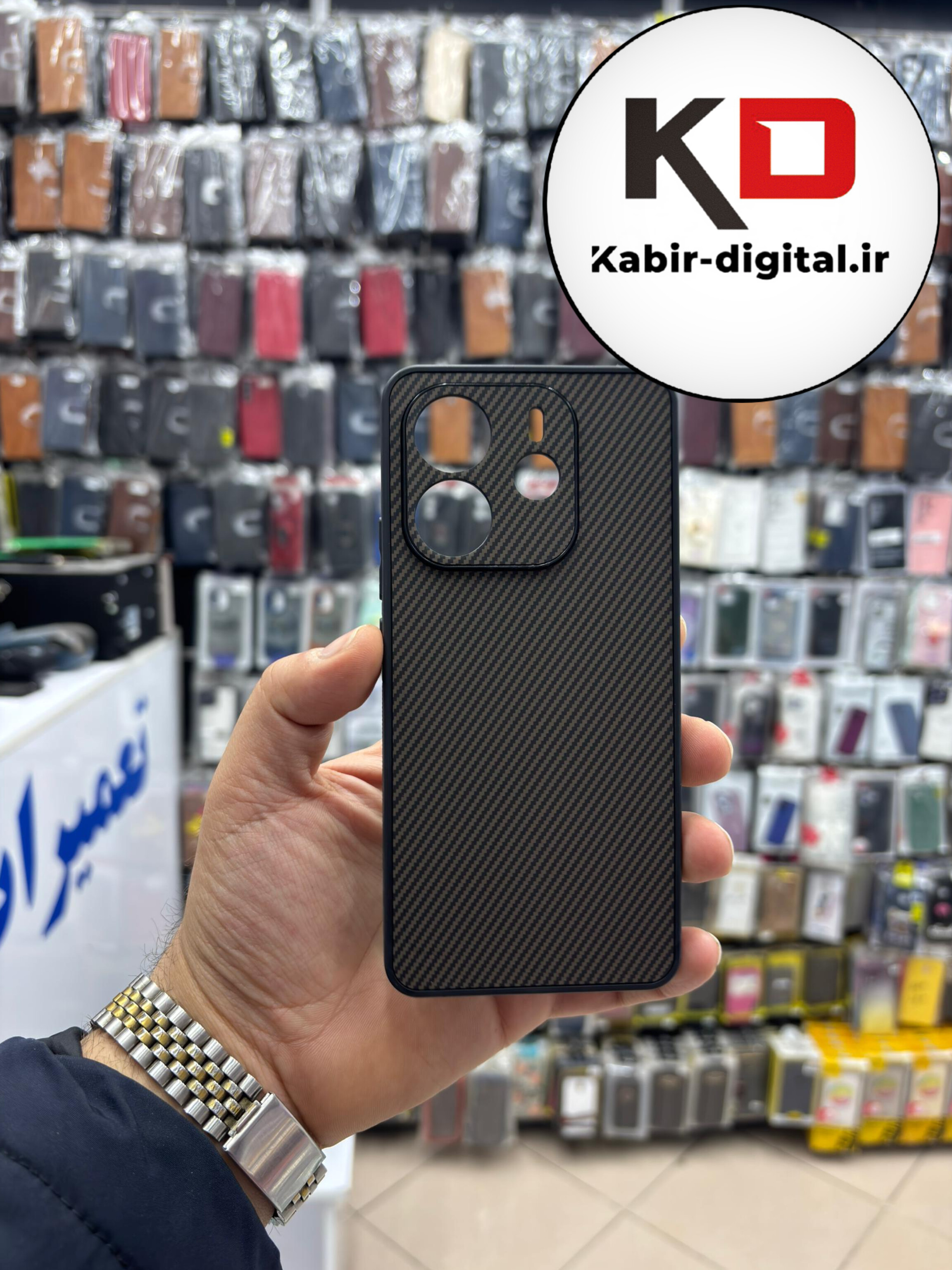 قاب گوشی Redmi Note 14 4g شیائومی Hatching Case سیلیکونی طرح هاشور ایربگ دار محافظ لنز دار
