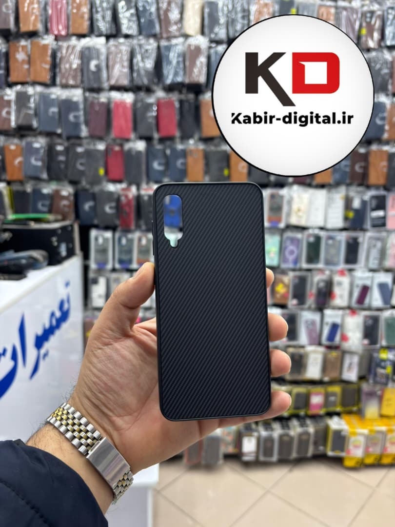 قاب گوشی Galaxy A50 / A30s / A50s سامسونگ Hatching Case سیلیکونی طرح هاشور ایربگ دار محافظ لنز دار