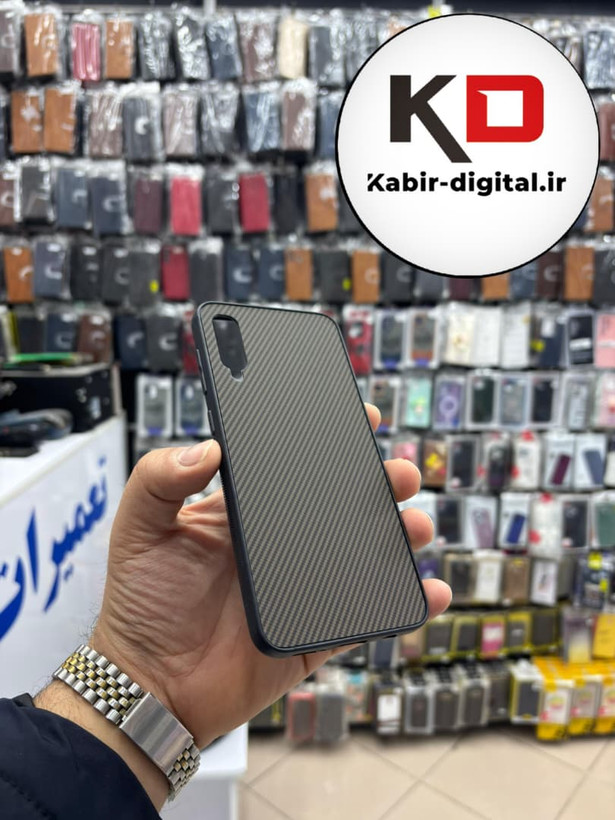قاب گوشی Galaxy A50 / A30s / A50s سامسونگ Hatching Case سیلیکونی طرح هاشور ایربگ دار محافظ لنز دار