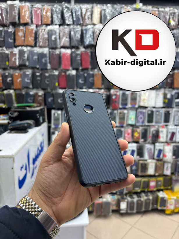 قاب گوشی Galaxy A10s سامسونگ Hatching Case سیلیکونی طرح هاشور ایربگ دار محافظ لنز دار