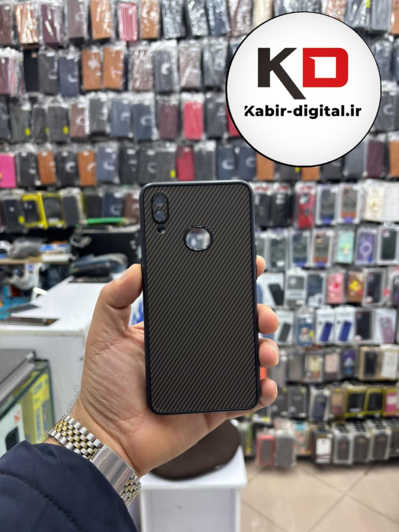 قاب گوشی Galaxy A10s سامسونگ Hatching Case سیلیکونی طرح هاشور ایربگ دار محافظ لنز دار