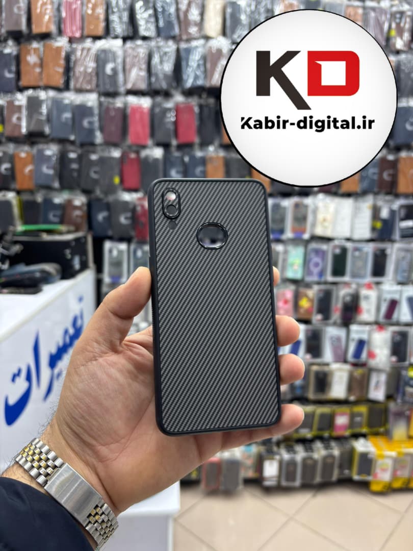 قاب گوشی Galaxy A10s سامسونگ Hatching Case سیلیکونی طرح هاشور ایربگ دار محافظ لنز دار
