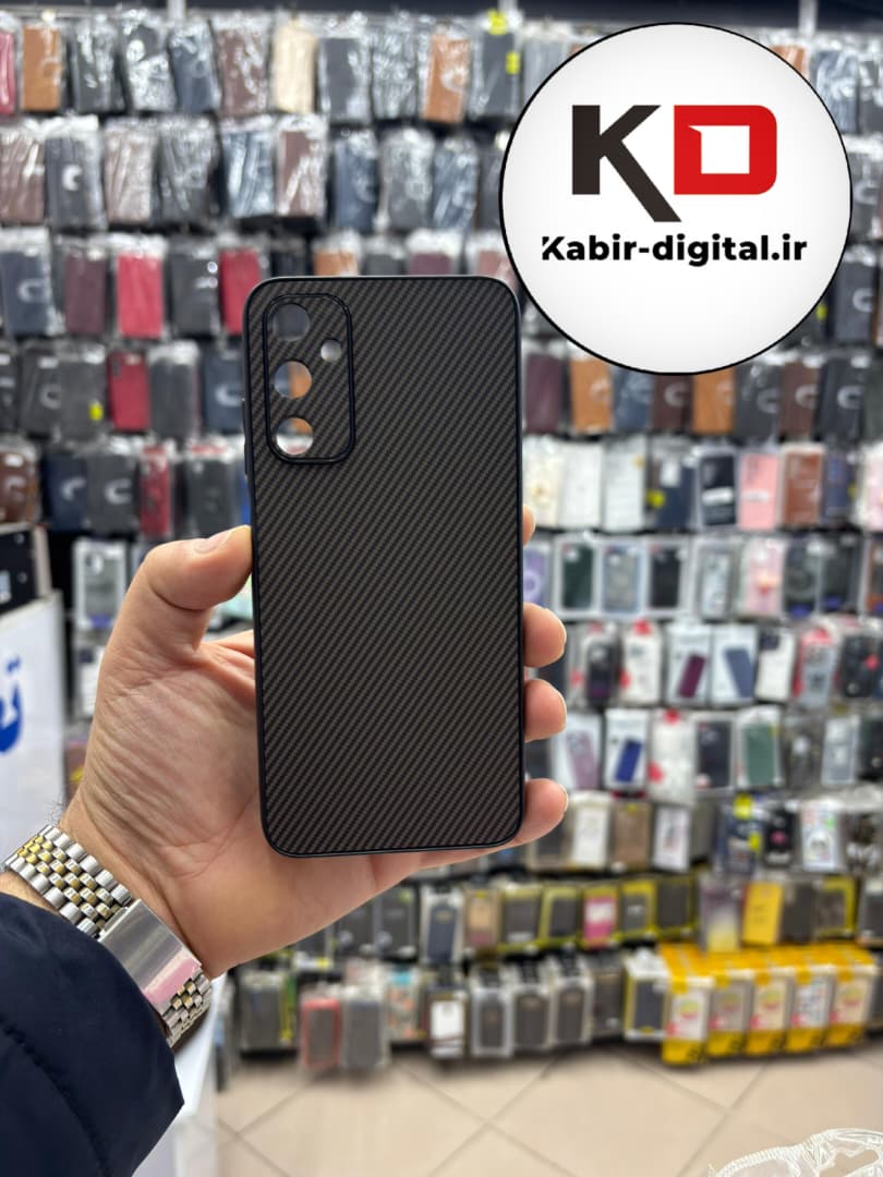 قاب گوشی Galaxy A14 سامسونگ Hatching Case سیلیکونی طرح هاشور ایربگ دار محافظ لنز دار