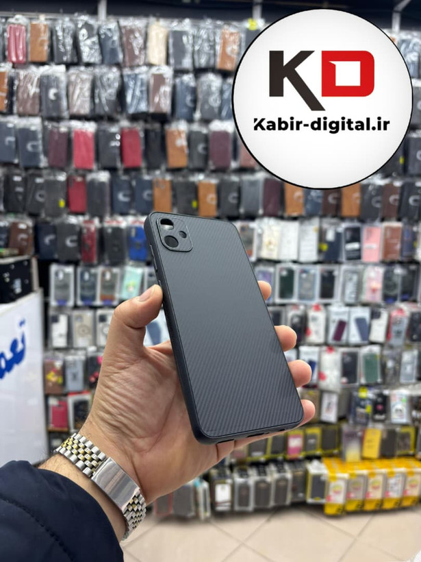 قاب گوشی Galaxy A05 سامسونگ Hatching Case سیلیکونی طرح هاشور ایربگ دار محافظ لنز دار
