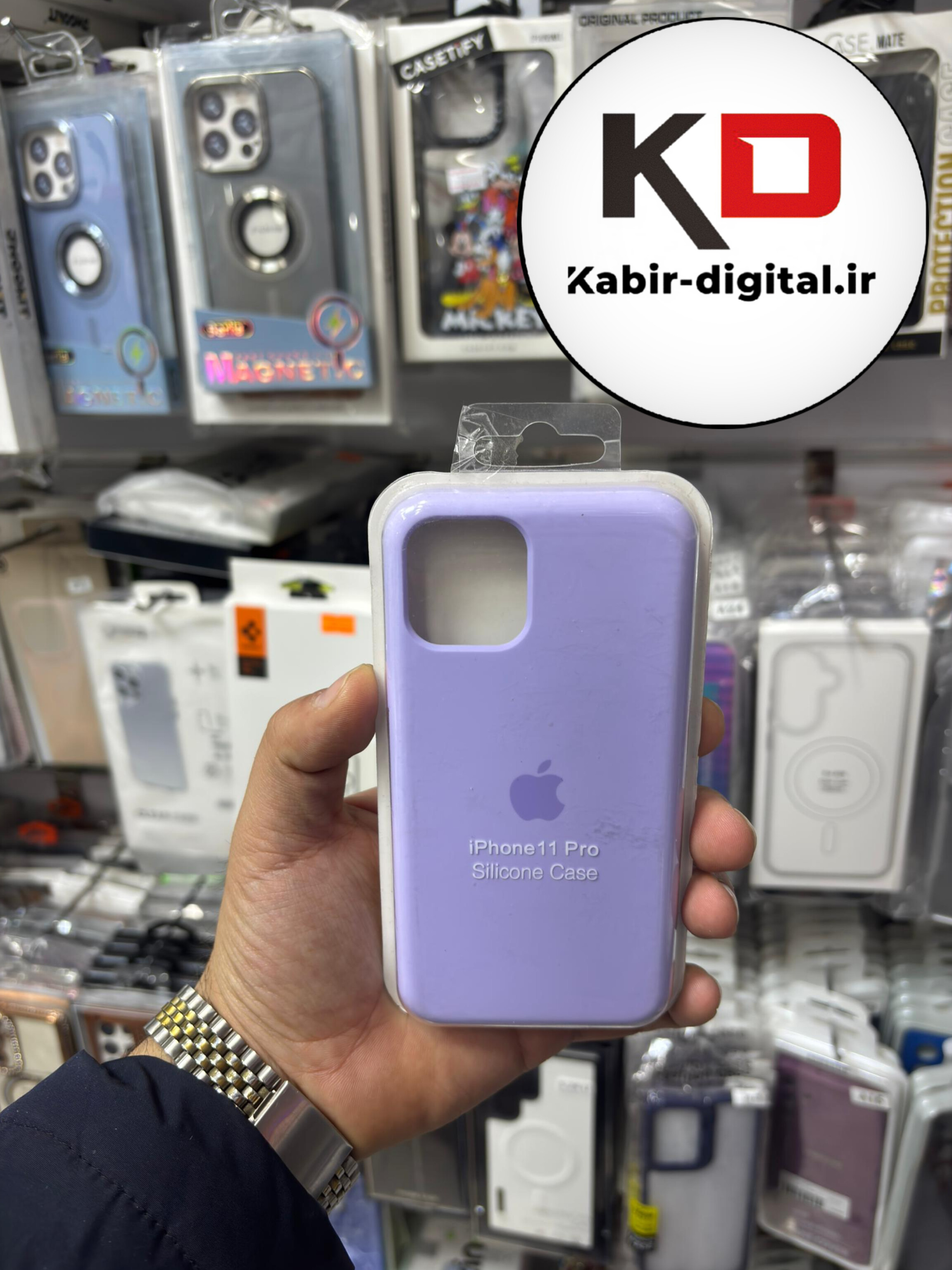 قاب گوشی iPhone 11 Pro آیفون سیلیکونی اورجینال پاک کنی درجه یک زیربسته یاسی