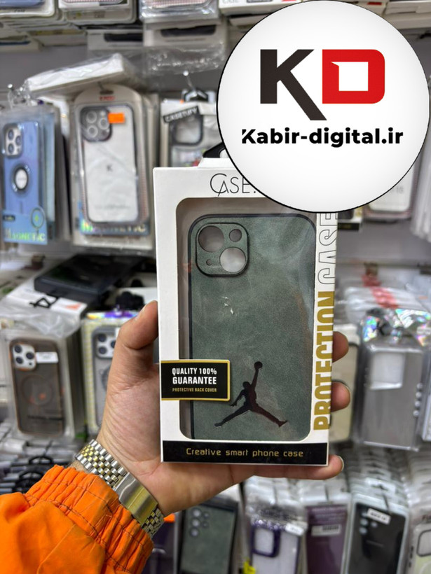 قاب گوشی iPhone 13 - iPhone 14 آیفون لنز برجسته فانتزی طرح JORDAN
