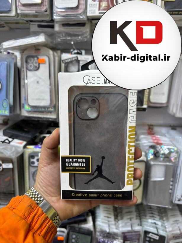 قاب گوشی iPhone 13 - iPhone 14 آیفون لنز برجسته فانتزی طرح JORDAN