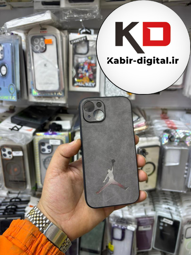 قاب گوشی iPhone 13 - iPhone 14 آیفون لنز برجسته فانتزی طرح JORDAN