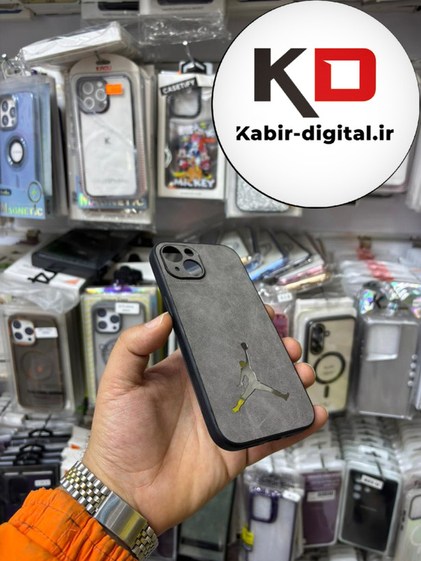 قاب گوشی iPhone 13 - iPhone 14 آیفون لنز برجسته فانتزی طرح JORDAN