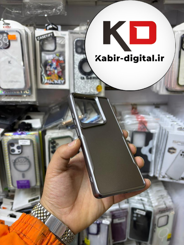 قاب گوشی Redmi Note 13 Pro 4G/POCO M6 Pro / Note 14s شیائومی New Zone سیلیکونی متالیک Sport صحرایی