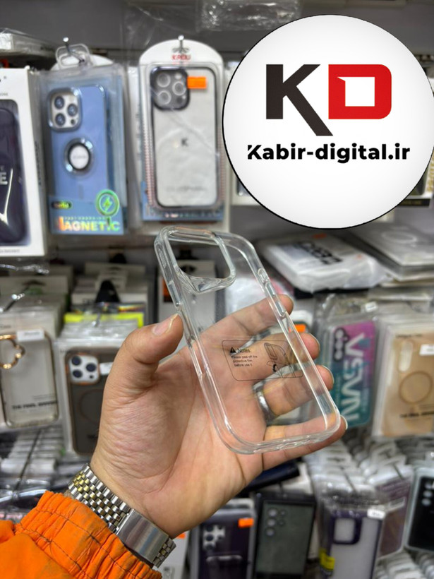 قاب گوشی iPhone 16 آیفون Magsafe مگ سیف اورجینال شفاف اسپرت