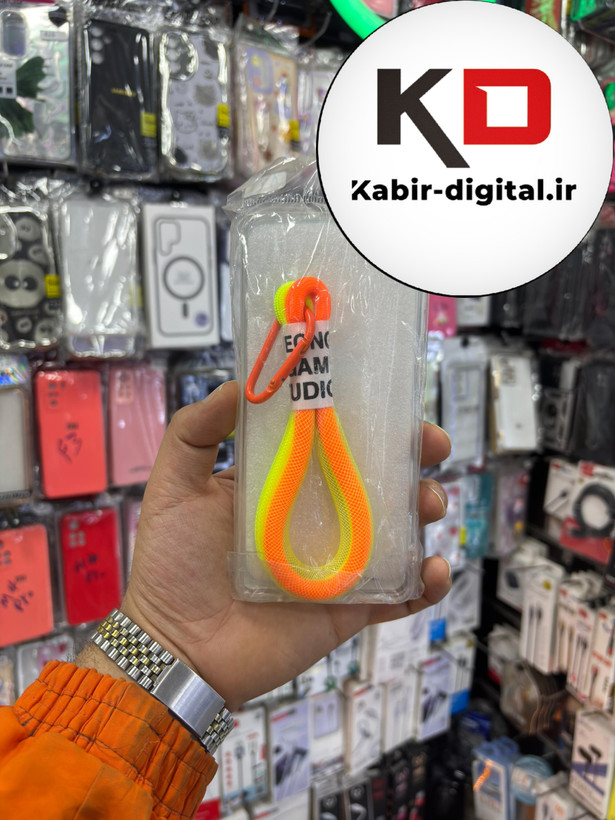 قاب گوشی Galaxy A71 سامسونگ طرح عروسکی سه بعدی شفاف TPU کپسولی محافظ لنز دار طرح پینترسی به همراه آویز