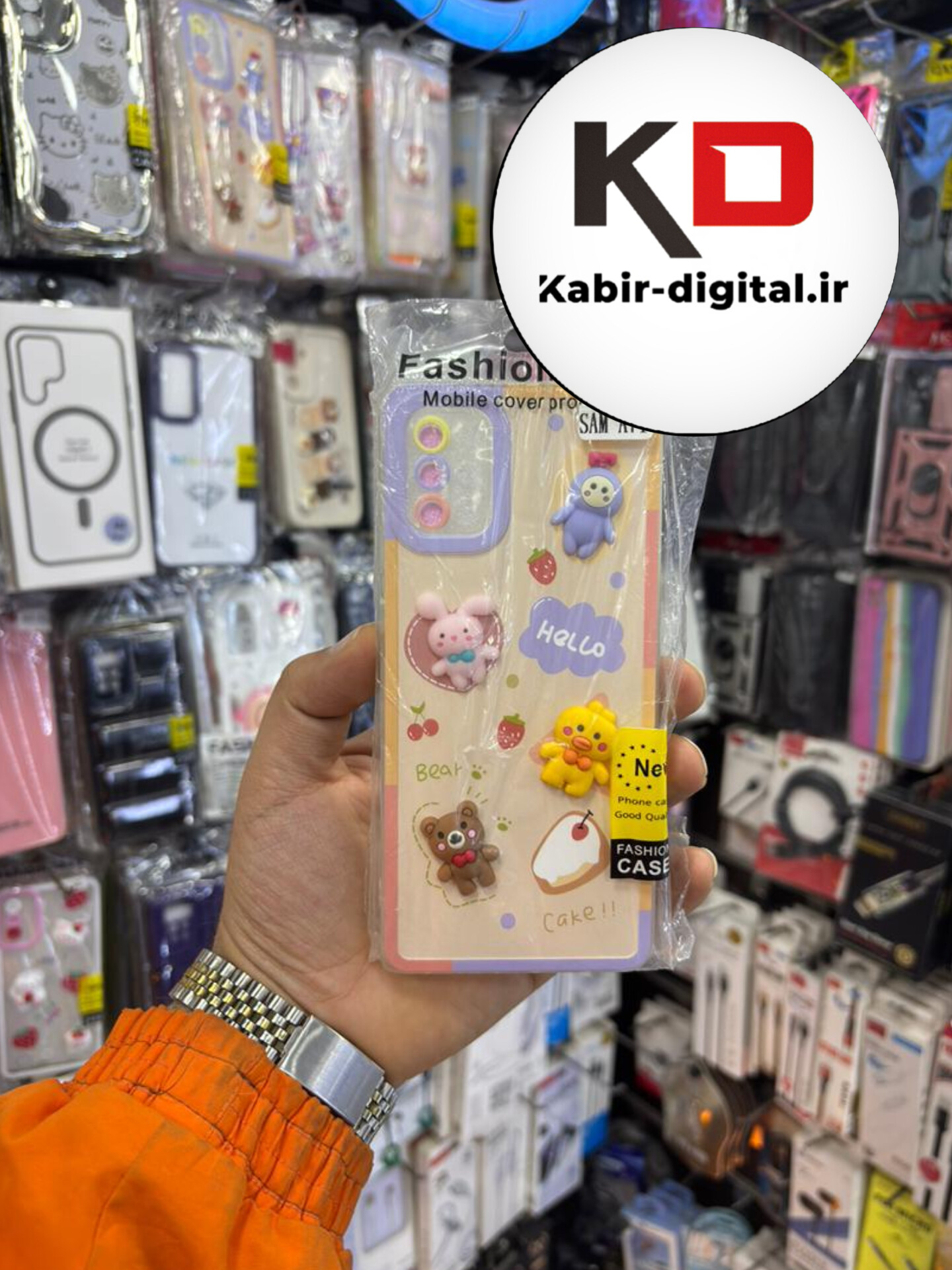 قاب گوشی Galaxy A71 سامسونگ طرح عروسکی سه بعدی شفاف TPU کپسولی محافظ لنز دار طرح پینترسی