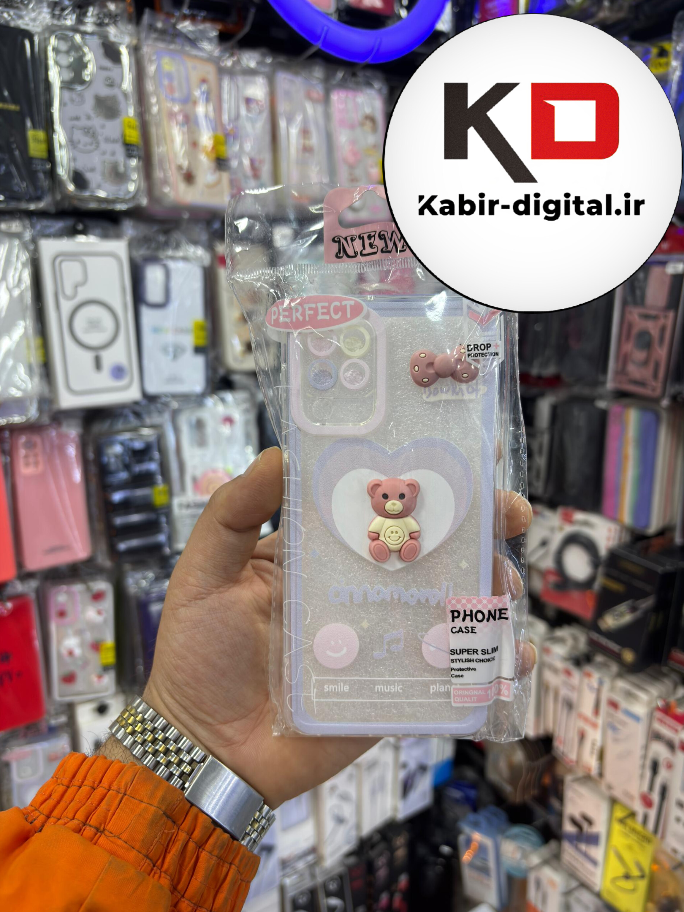 قاب گوشی Galaxy A22 4G سامسونگ طرح عروسکی سه بعدی شفاف TPU کپسولی محافظ لنز دار طرح پینترسی