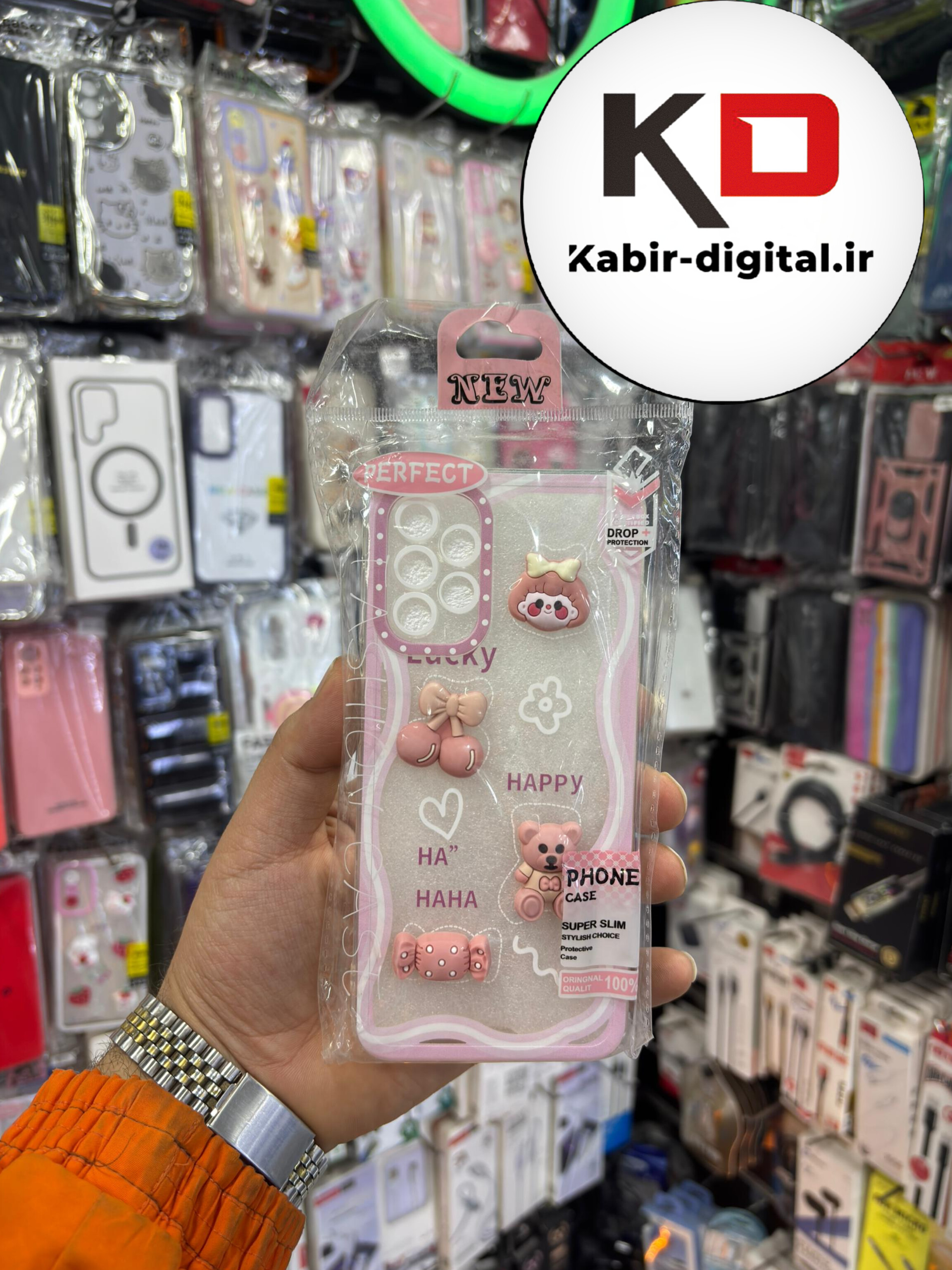 قاب گوشی Galaxy A23 / A13 سامسونگ طرح عروسکی سه بعدی شفاف TPU کپسولی محافظ لنز دار طرح پینترسی