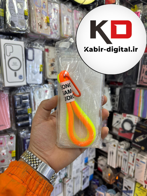 قاب گوشی Galaxy S20 FE سامسونگ طرح عروسکی سه بعدی شفاف TPU کپسولی محافظ لنز دار طرح پینترسی به همراه آویز