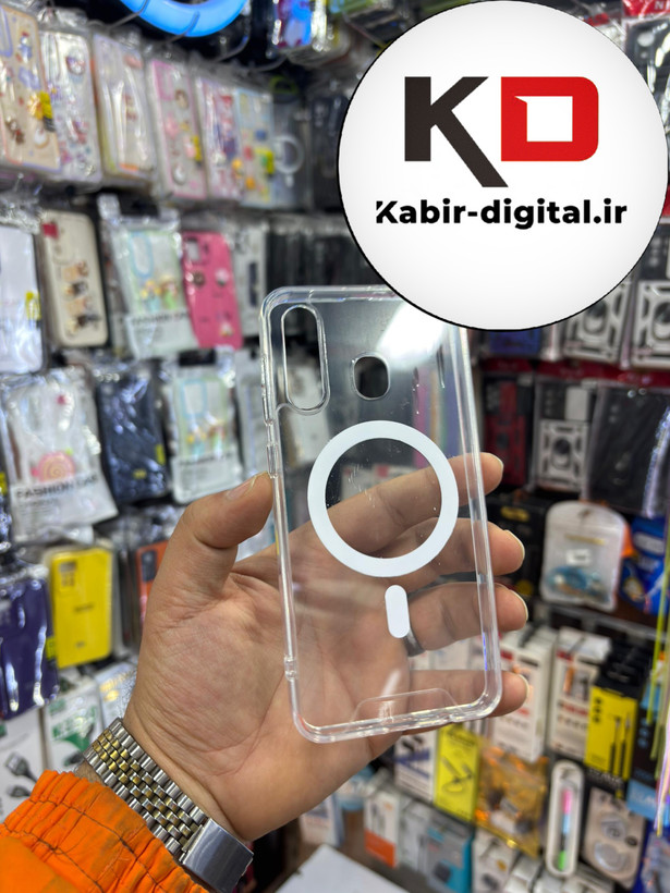قاب گوشی Galaxy A30s / A50/ A50sسامسونگ شفاف مگ سیف Magsafe های کپی